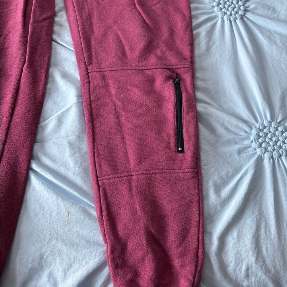 Forever 21 Rose Fleece Joggers